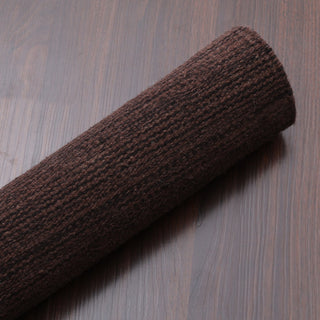 HAND WOVEN FLAT WEAVE KILIM WOOL ECO-FRIENDLY AREA RUGS,Brown, Solid Design