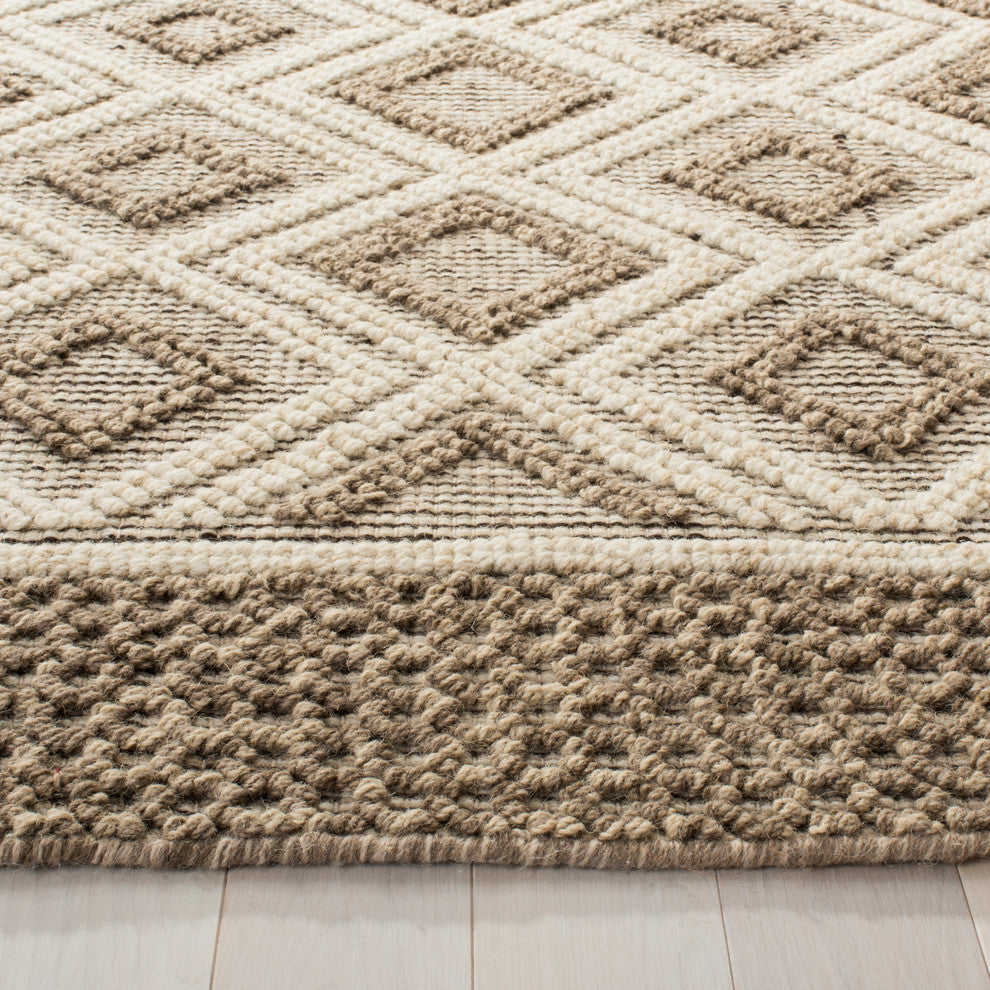 Safavieh Vermont Collection, VRM212 Rug, Beige/Ivory, 2'3"x6'
