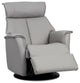 IMG Boss Large Relaxer Power Recliner Swivel Glider Trend Cinder Grey Leather