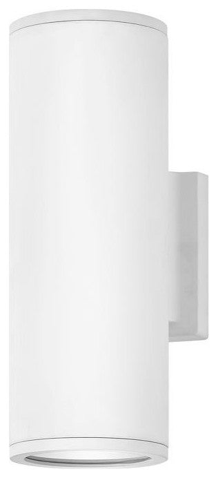 Silo Small Up/Down Light Wall Mount Lantern in Satin White