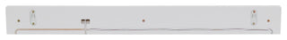 30" White Wireless Charging Shelf and Frameless Mirror Set