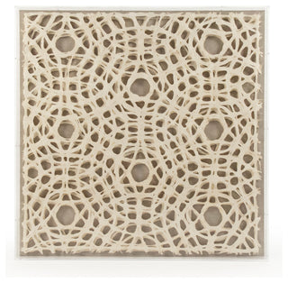 Abstract Paper Acrylic Framed Art