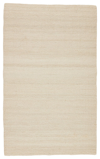 Jaipur Living Hutton Natural Solid White Area Rug, 6'x9'