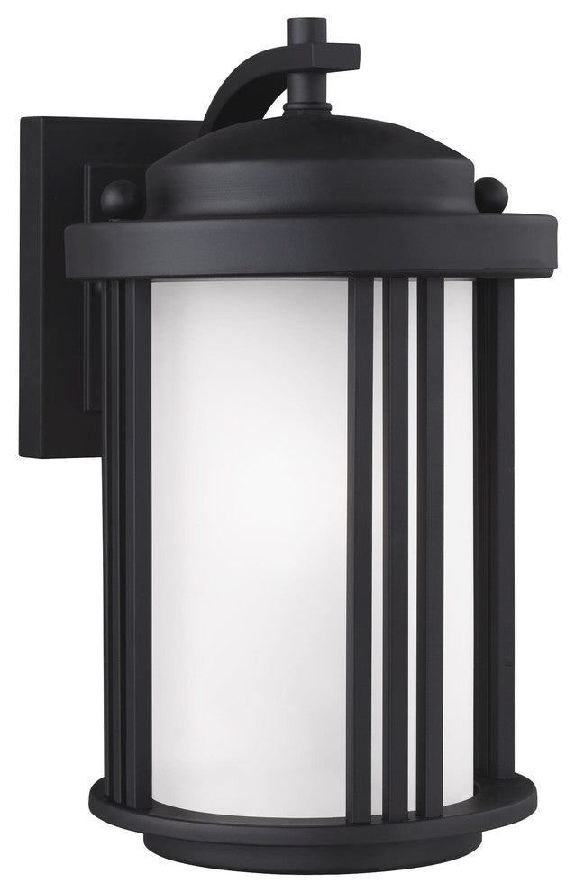 Generation Lighting Lighting Small 1-Light Outdoor Lantern, Black