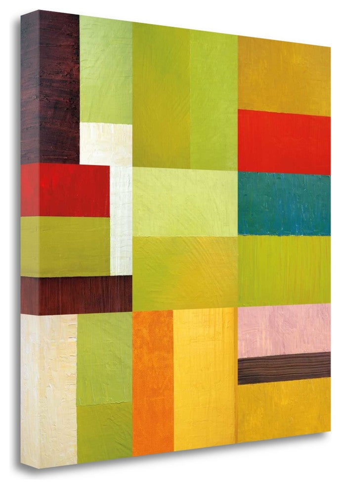"Color Study Abstract 1" By Michelle Calkins, Giclee on Gallery Wrap Canvas