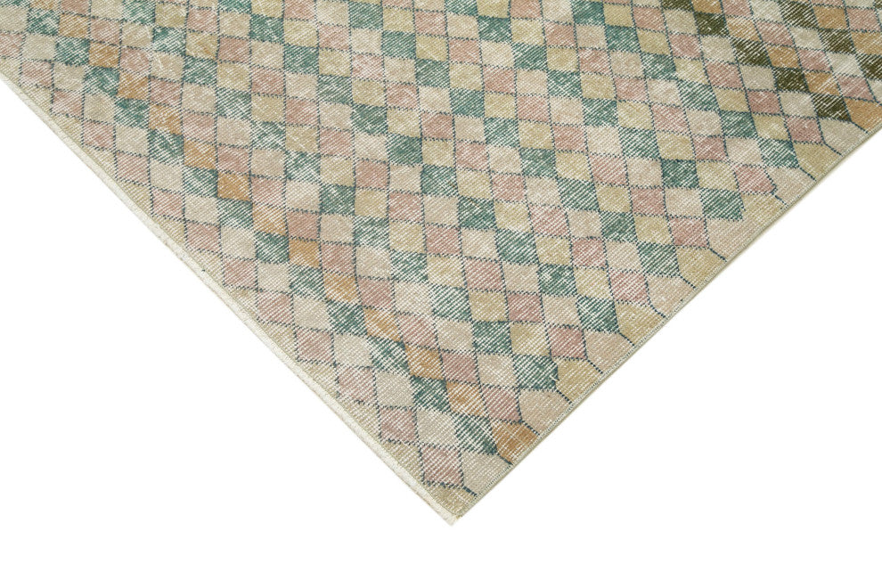 Rug N Carpet - Handmade Turkish 5' 1'' x 8' 4'' Unique Vintage Rug