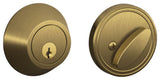 Schlage JD60 Single Cylinder Deadbolt (Formerly Dexter) - Antique Brass