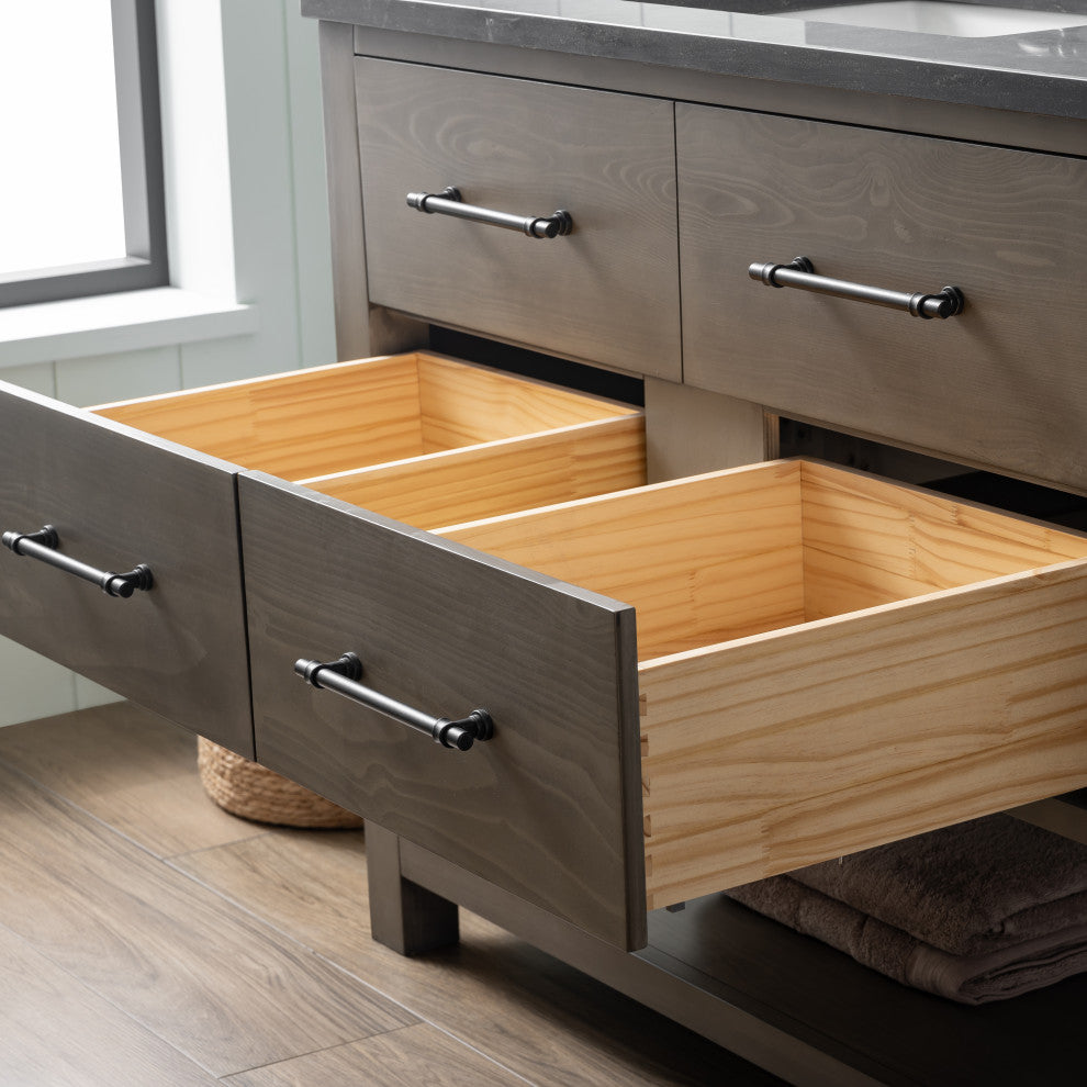 Windwood 42" Bathroom Vanity, Smoke Gray