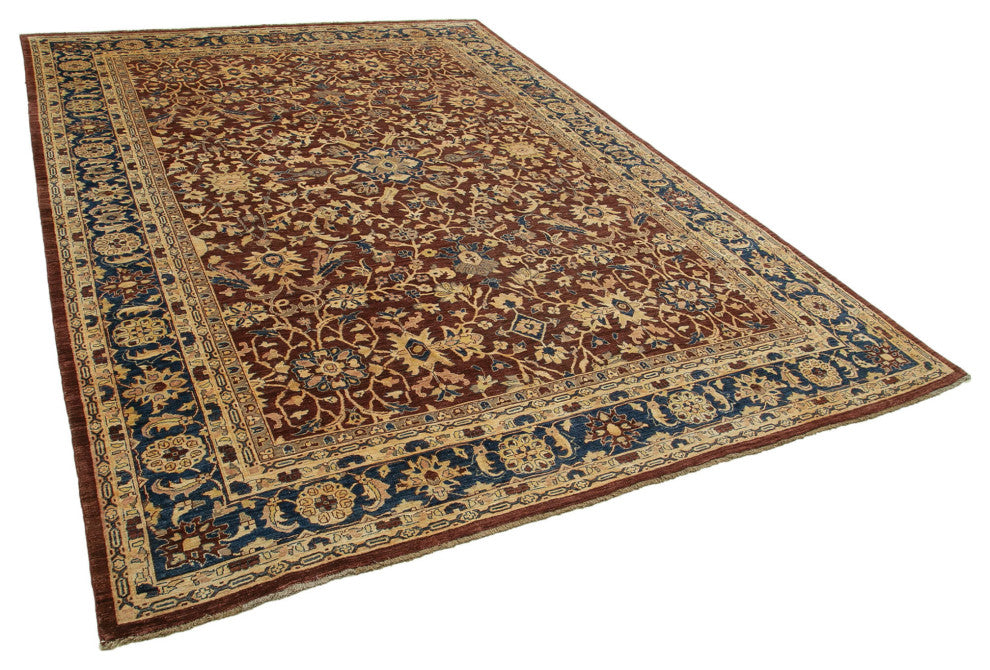 Rug N Carpet - Handwoven Oriental 10' 0" x 14' 0" Decorative Large Oushak Rug