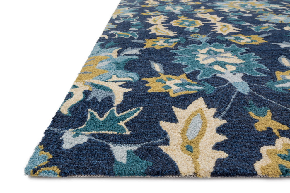 Francesca FC-59 Blue Ocean Area Rug, 7'6"x9'6"