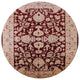 Ahgly Company Indoor Round Mid-Century Modern Area Rugs, 3' Round