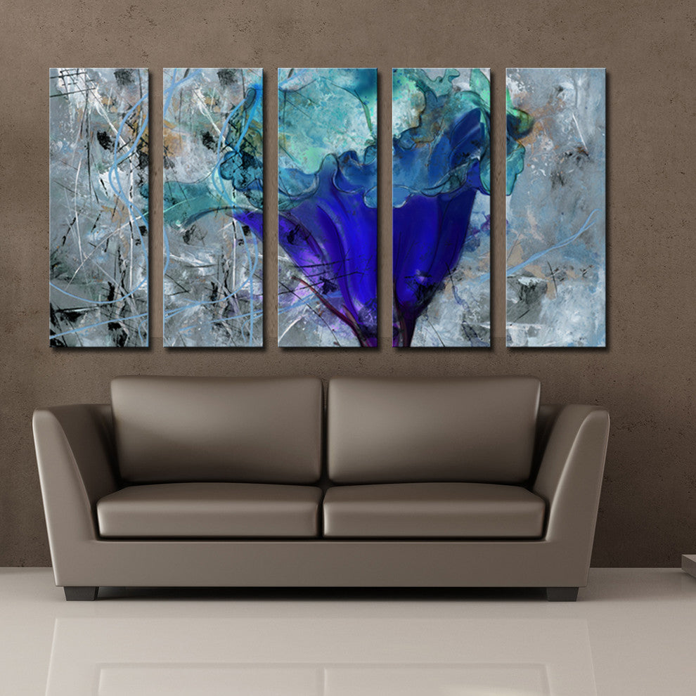 Painted Petals LX Canvas Art, 5-Piece Set
