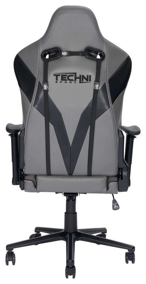 XL Ergonomic Gaming Chair, Gray