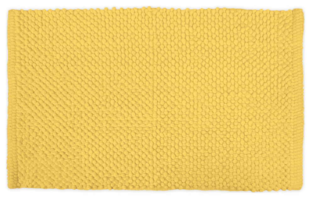 DII Yellow Popcorn Rug