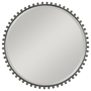 Uttermost Taza Round Iron Mirror, 09691