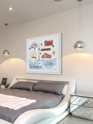 "Toronto" Framed Print by Molly Rosner