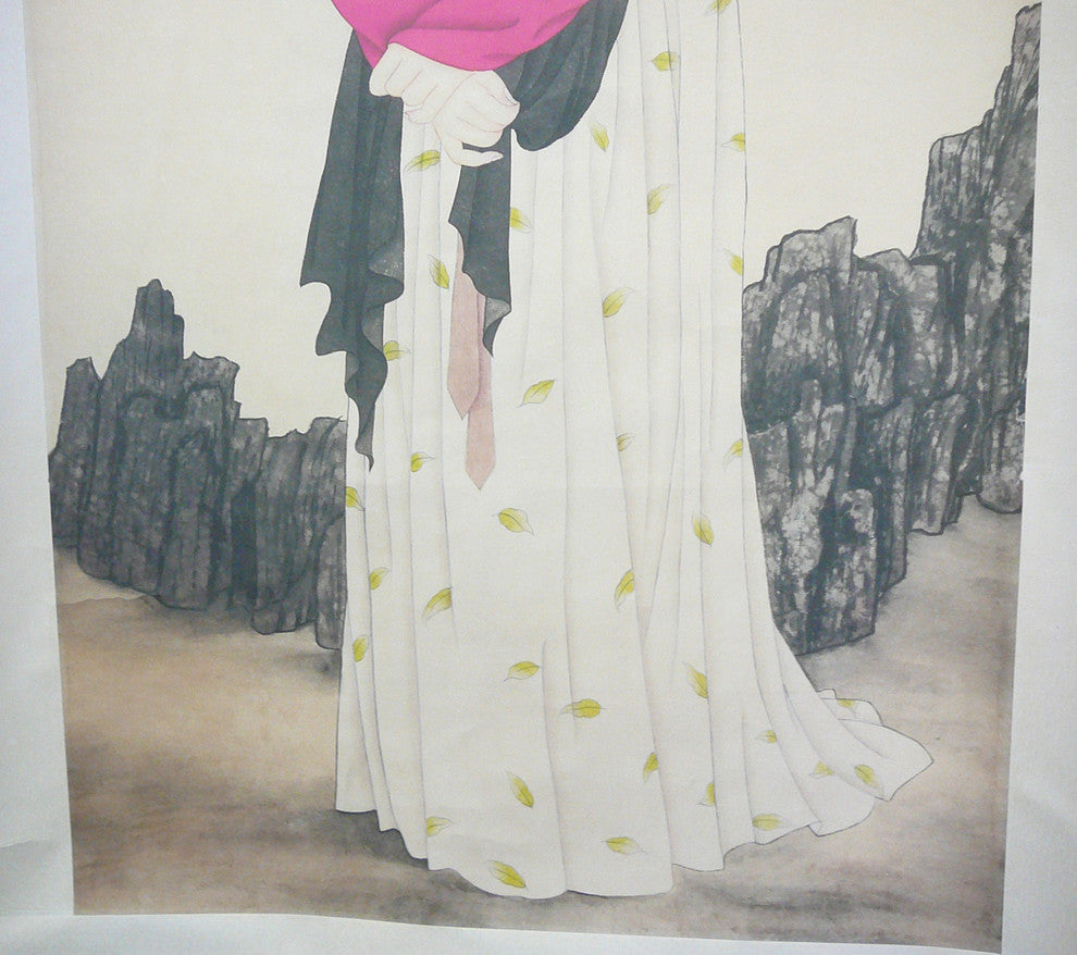 Chinese Master Artist Ink Scroll Painting Reproduction Wall Art