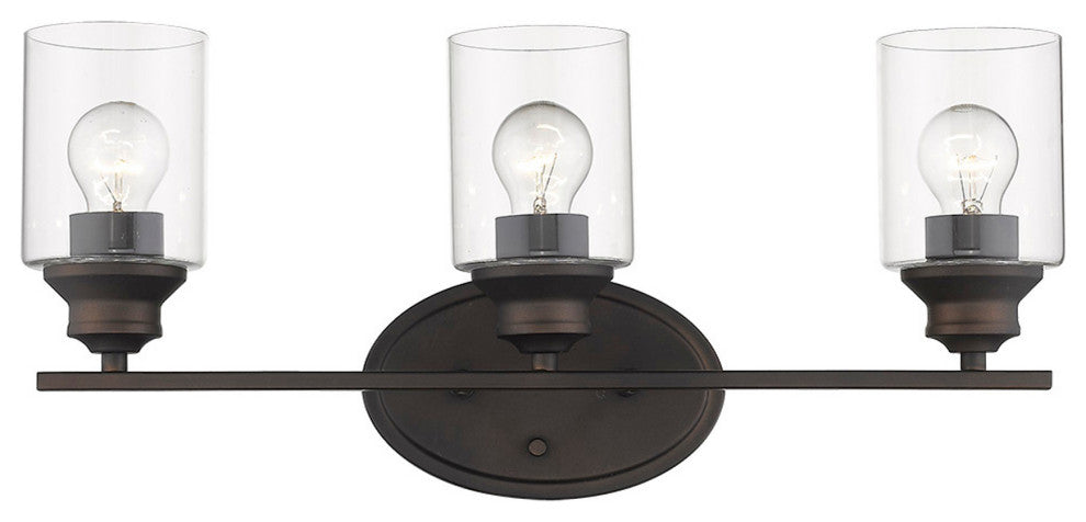 Acclaim Lighting IN41452 Gemma 3 Light 22"W Vanity Light - Matte Black