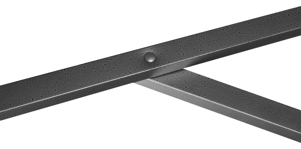11' Grey Collar Tilt Crank Aluminum Umbrella, Pacifica, Brick