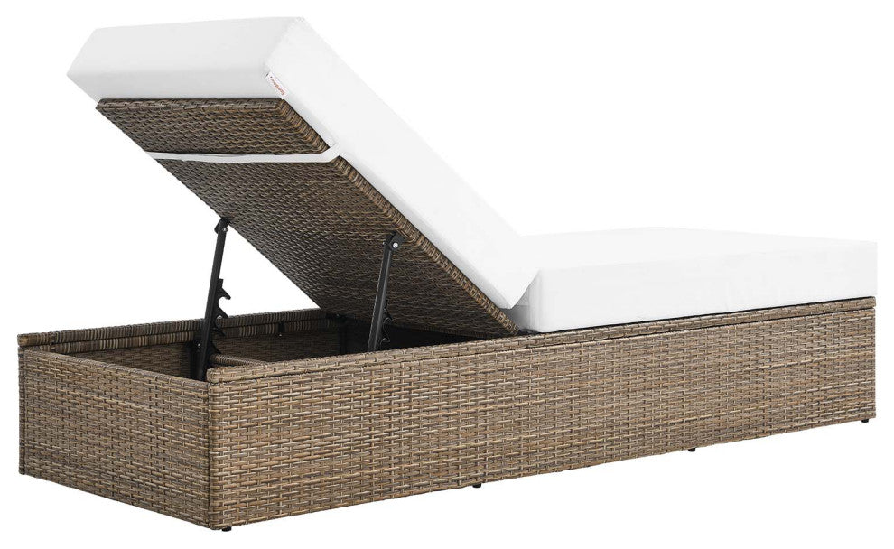 MODWAY Convene Outdoor Patio Outdoor Patio Chaise Lounge Chair