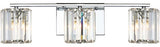 Quoizel PCDV8603C Three Light Bath Fixture, Polished Chrome Finish
