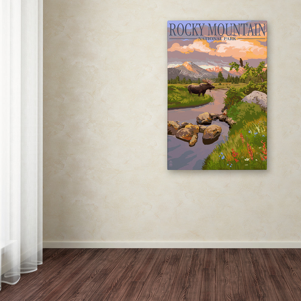 Lantern Press 'National Park 11' Canvas Art, 22" x 32"