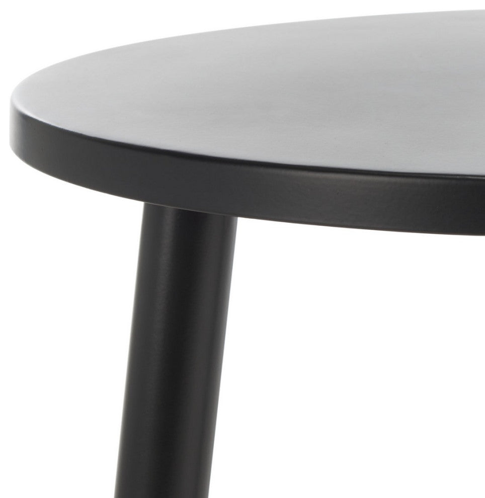 Safavieh Ivitrio Round Accent Table, Black