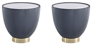 Manhattan Comfort Anderson End Table, Set of 2