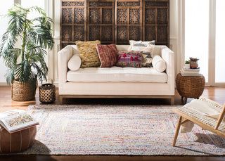 Safavieh Braided Collection BRD210 Rug, Ivory/Multi, 5'x8'