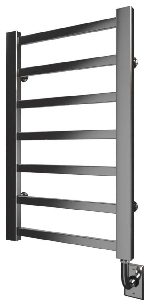 ICO Bath Milano Plug-In Electric Towel Warmer - Square Bar