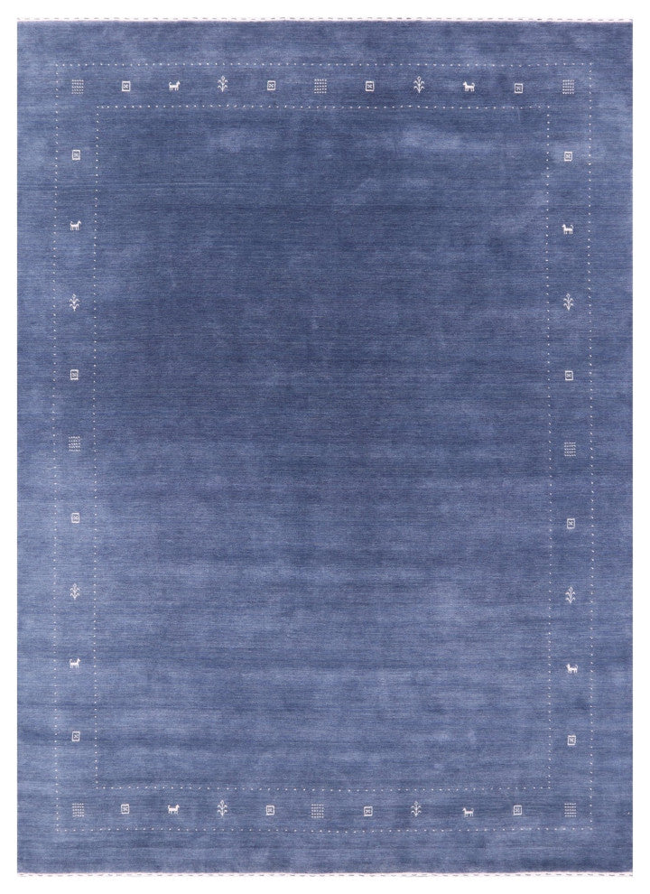 Persian Gabbeh Hand Knotted Wool Rug 9' 0" X 12' 0" Q11369