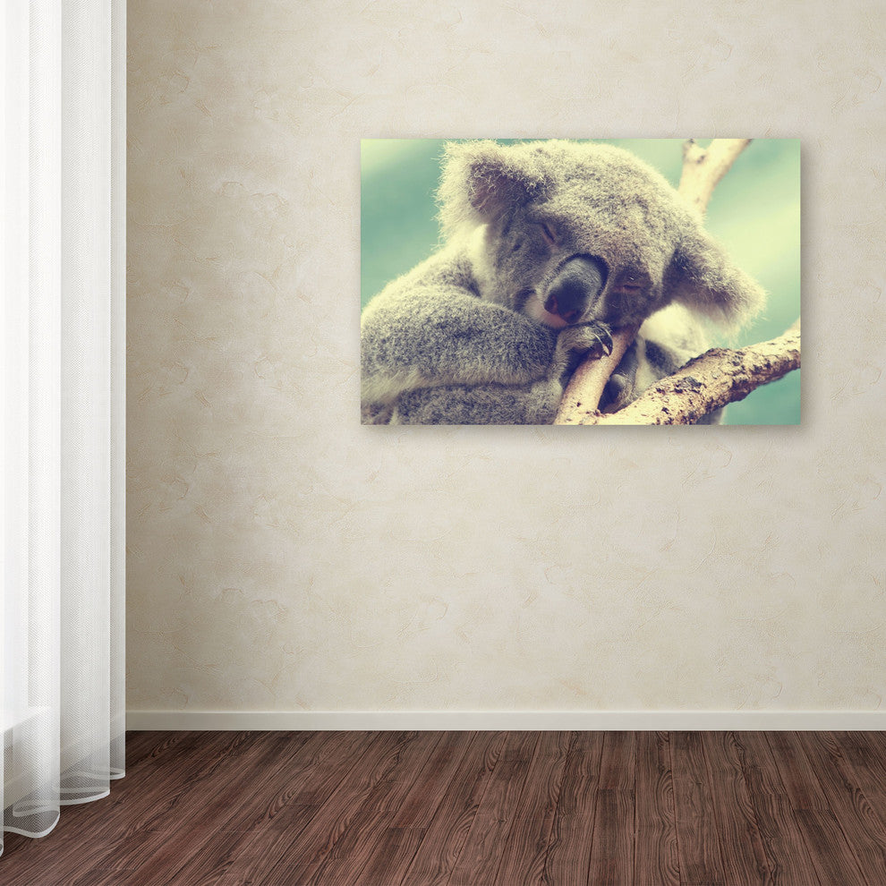 'Sleepy Head' Canvas Art by Beata Czyzowska Young