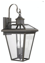 2 Light Traditional Porch Lantern in Oiled Bronze