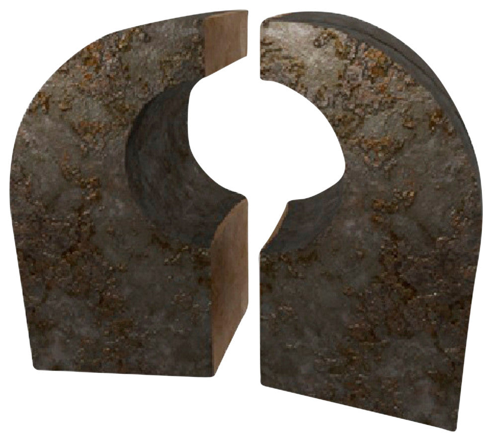 Apostrophe Bookends, Brnz