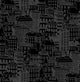 Illustrated Cityscape Wallpaper, Black & Gray, Bolt
