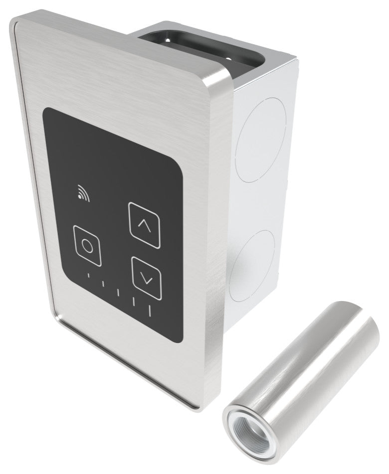 Amba Remote Touch Digital Heat Controller, Brushed
