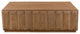 Minimal Rectangular Wooden Coffee Table