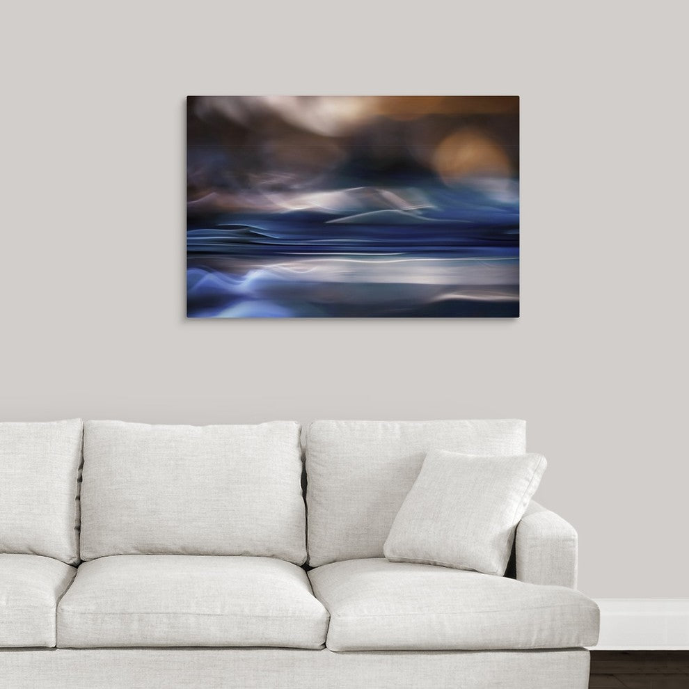 "Coastal Dawn" Wrapped Canvas Art Print, 36"x24"x1.5"