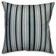 Blue Stripes Throw Pillow, 18"x18"