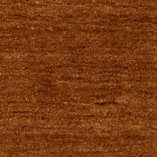 Apollo Heathered Solid Rust Hand-Made Wool Area Rug 6' x 9'