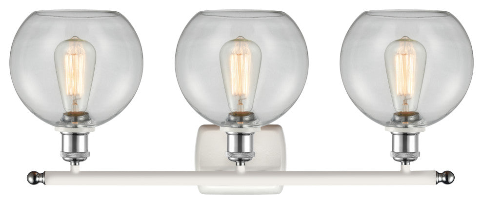 Innovations Lighting 516-3W-WPC-G122-8 Athens 3 Light 26" Bath Vanity Light