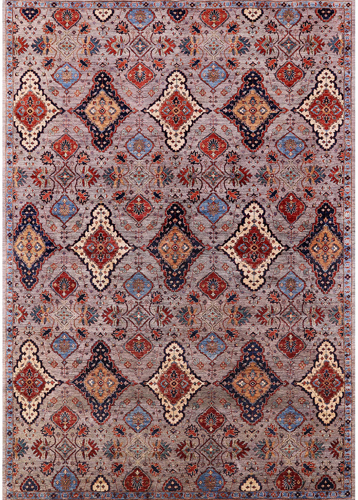 Ahgly Company Indoor Rectangle Mid-Century Modern Area Rugs, 2' x 4'
