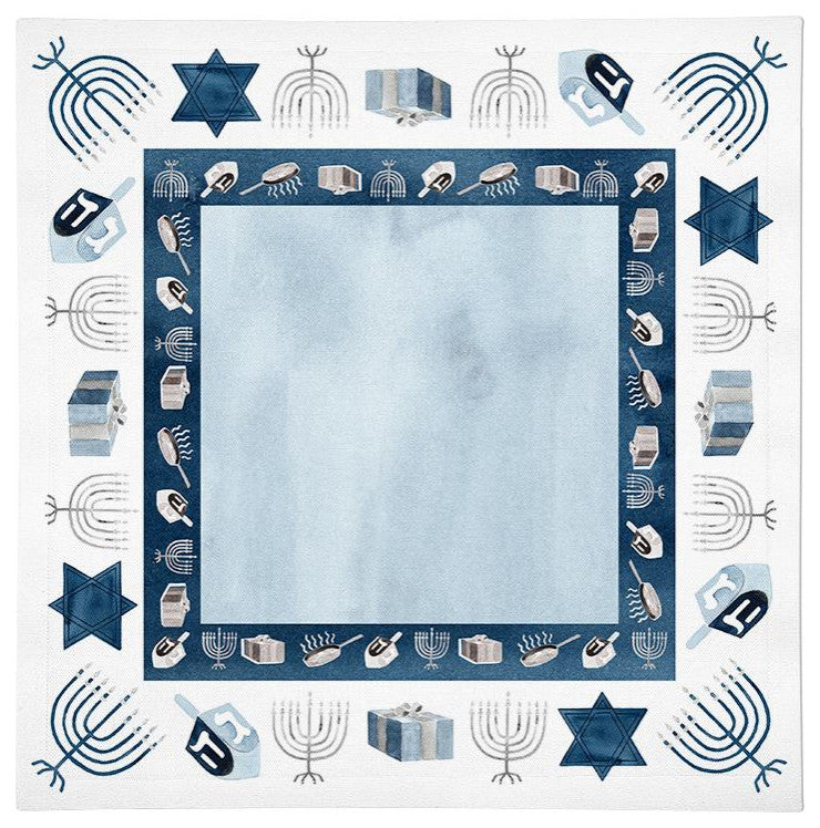 Laural Home Happy Hanukkah Table Napkin Set