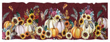 Fall Feathers Window Valance