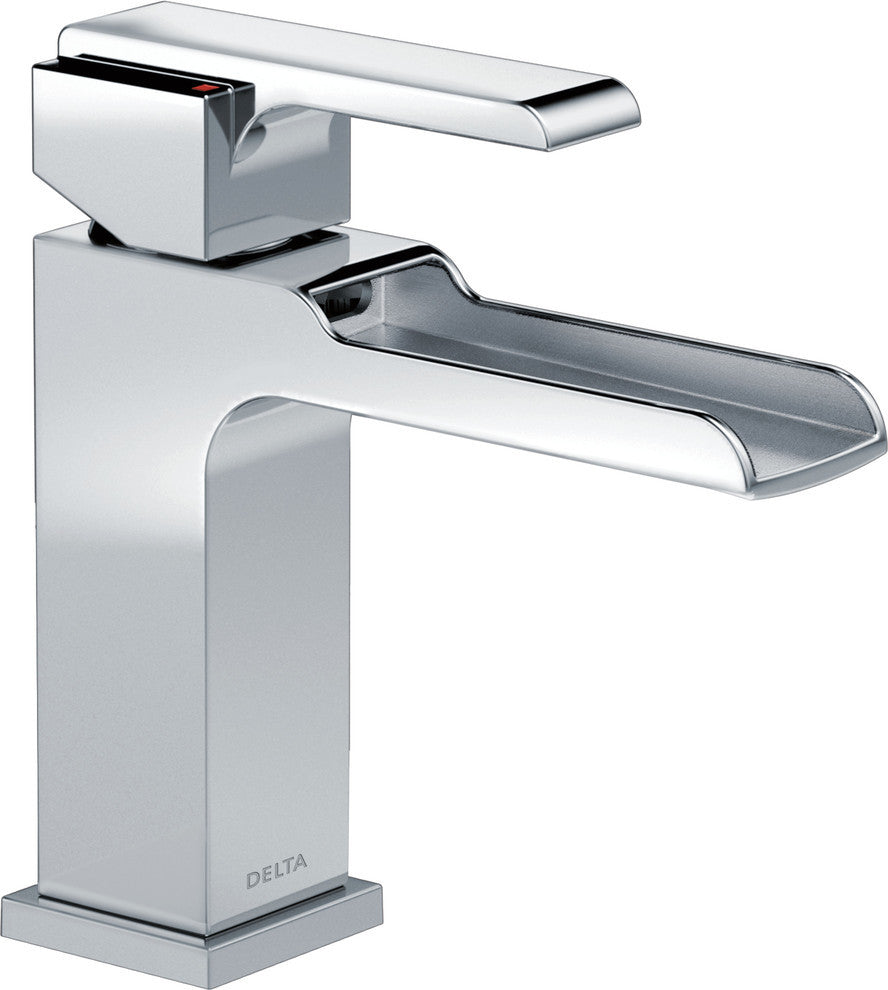 Delta Ara Single Handle Channel Bathroom Faucet, Chrome, 568LF-LPU