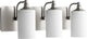 Celeste 3-Light Vanity Fixture, Satin Nickel