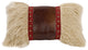 Mongolian Fur Pillow with Faux Leather and Stud