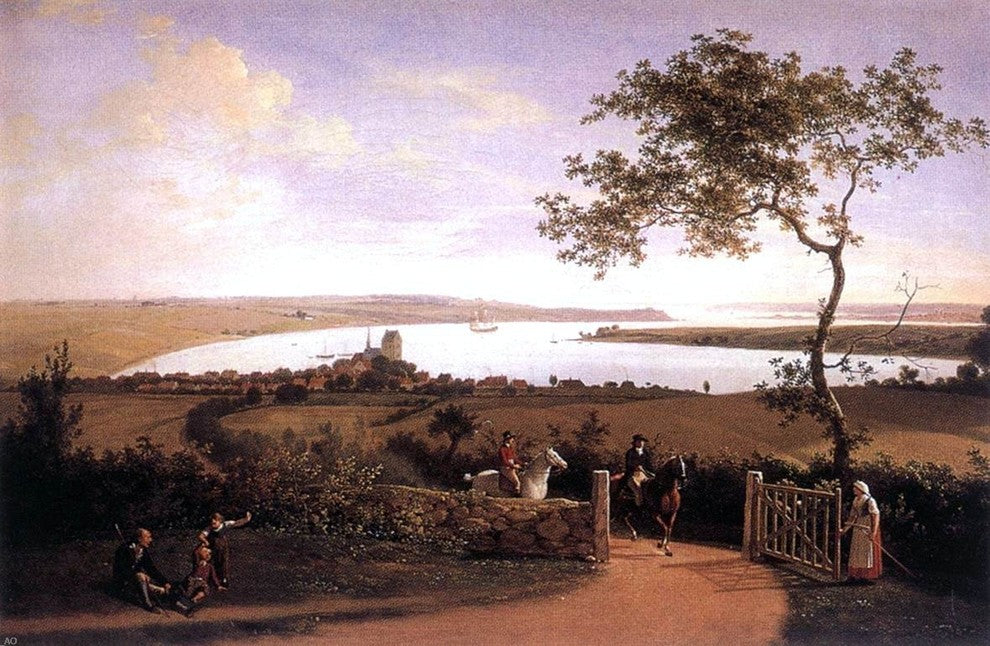 Jens Joergensen Juel View over the Lesser Belt Wall Decal