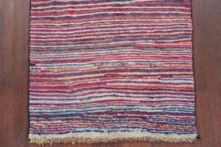 Consigned, Traditional Gabbeh Persian Hand-Knotted Oriental Area Rug, 4'0"X2'5"