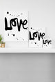 Deny Designs Kal Barteski Love 1 Art Canvas